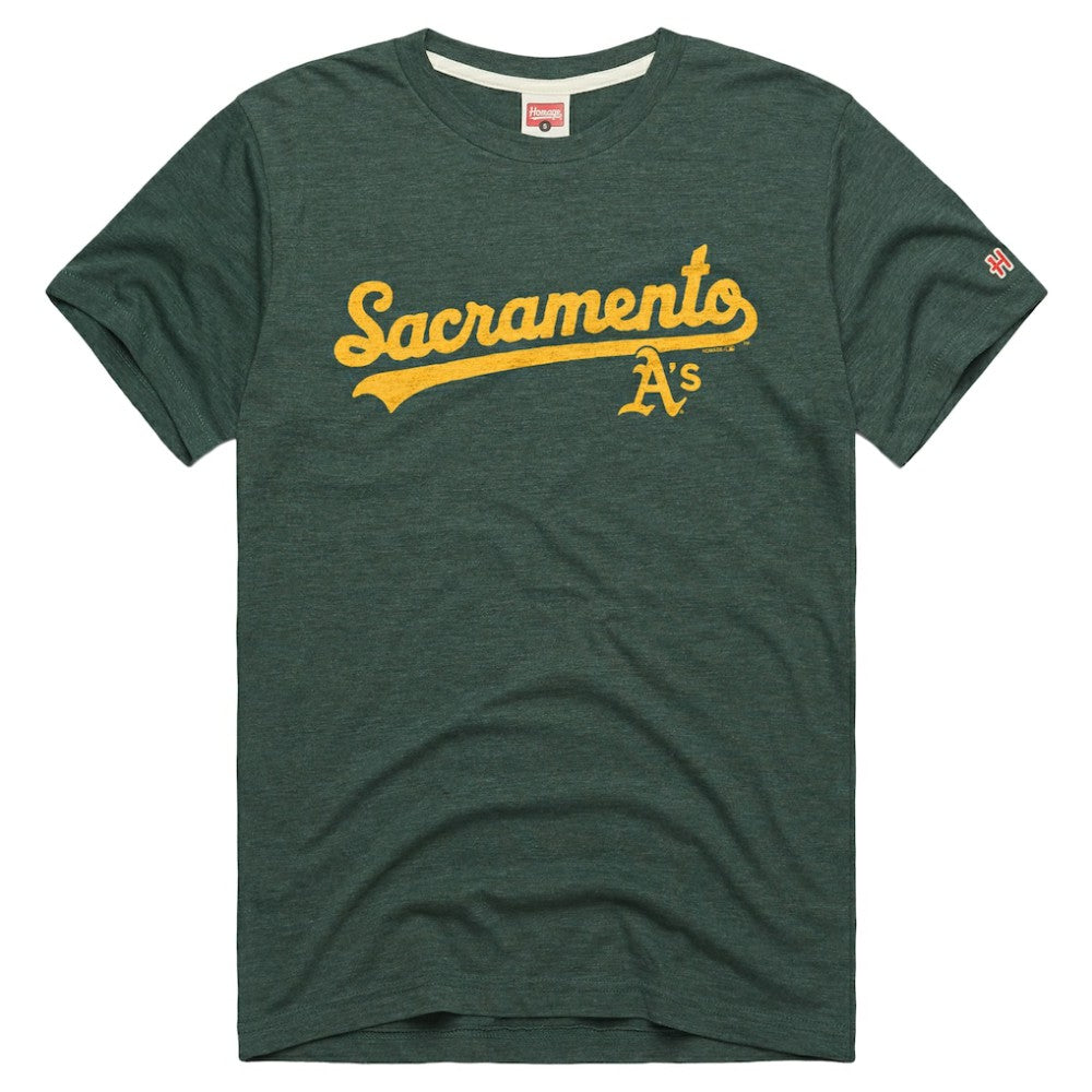 Athletics Homage Tri-Blend Hyperlocal T-Shirt for sale
