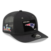 New England Patriots New Era Super Bowl LX Opening Night 9SEVENTY Adjustable Hat - Charcoal - NFL