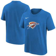 Nike Oklahoma City Thunder Youth Team Essential Logo T-Shirt Blue