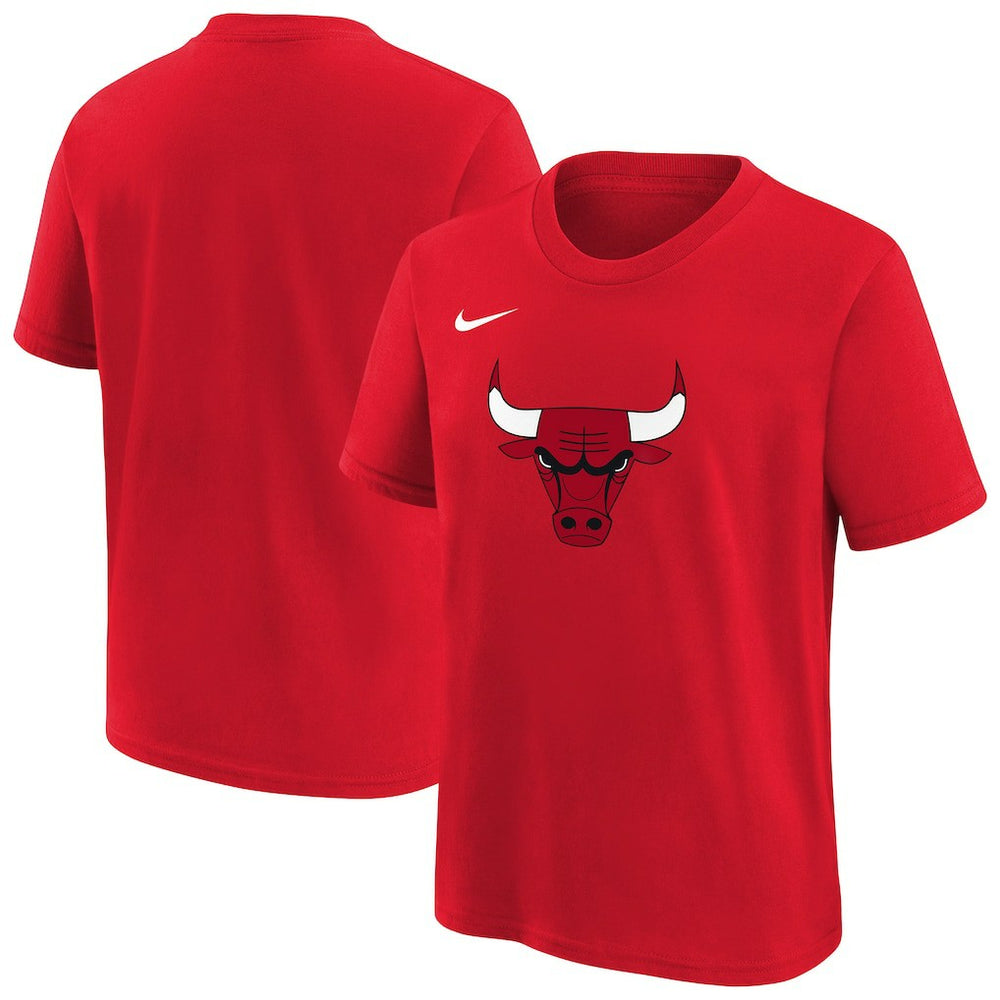 Nike Chicago Bulls Youth Team Essential Logo T-Shirt Red