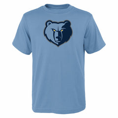 Memphis Grizzlies Outerstuff Youth Primary Logo T-Shirt Light Blue