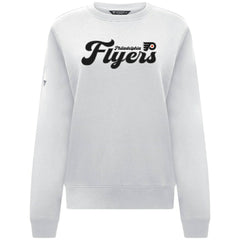 Philadelphia Flyers Levelwear Women's Yvette Big Script Tri-Blend Sweatshirt - White | NHL online