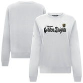 Vegas Golden Knights Levelwear Women's Yvette Big Script Tri-Blend Sweatshirt - White | NHL online