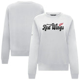 Detroit Red Wings Levelwear Women's Yvette Big Script Tri-Blend Sweatshirt - White | NHL near me