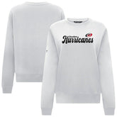 Carolina Hurricanes Levelwear Women's Yvette Big Script Tri-Blend Sweatshirt - White | NHL sale