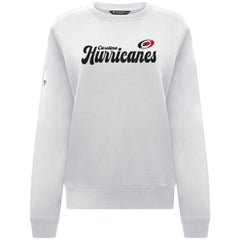 Carolina Hurricanes Levelwear Women's Yvette Big Script Tri-Blend Sweatshirt - White | NHL sale