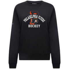 Philadelphia Flyers Levelwear Women's Yvette Limelight Big Letter Sweatshirt - Black | NHL sale