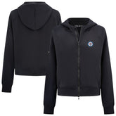 Winnipeg Jets Levelwear Women's Judd Raglan Full-Zip Hoodie - Black | NHL sale