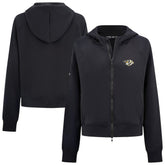 Nashville Predators Levelwear Women's Judd Raglan Full-Zip Hoodie - Black | NHL discount