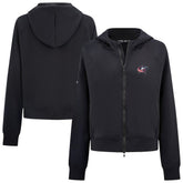 Columbus Blue Jackets Levelwear Women's Judd Raglan Full-Zip Hoodie - Black | NHL online