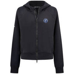 Tampa Bay Lightning Levelwear Women's Judd Raglan Full-Zip Hoodie - Black | NHL Clearance