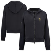 Vegas Golden Knights Levelwear Women's Judd Raglan Full-Zip Hoodie - Black | NHL discount