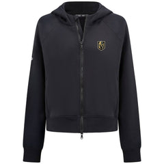 Vegas Golden Knights Levelwear Women's Judd Raglan Full-Zip Hoodie - Black | NHL discount