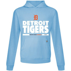 Detroit Tigers Levelwear Relay Center Stage Long Sleeve Hooded T-Shirt Near Me