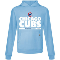 Chicago Cubs Levelwear Relay Center Stage Long Sleeve Hooded T-Shirt Online