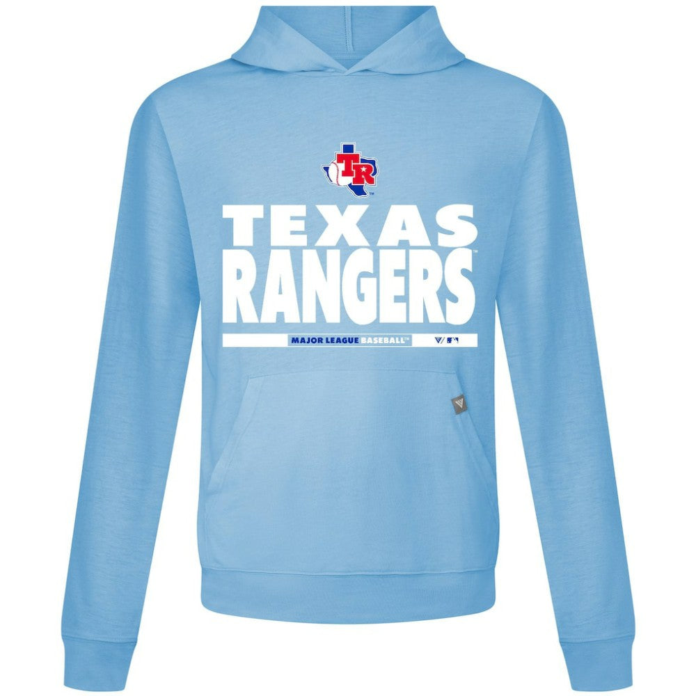 Texas Rangers Levelwear Relay Center Stage Long Sleeve Hooded T-Shirt Online