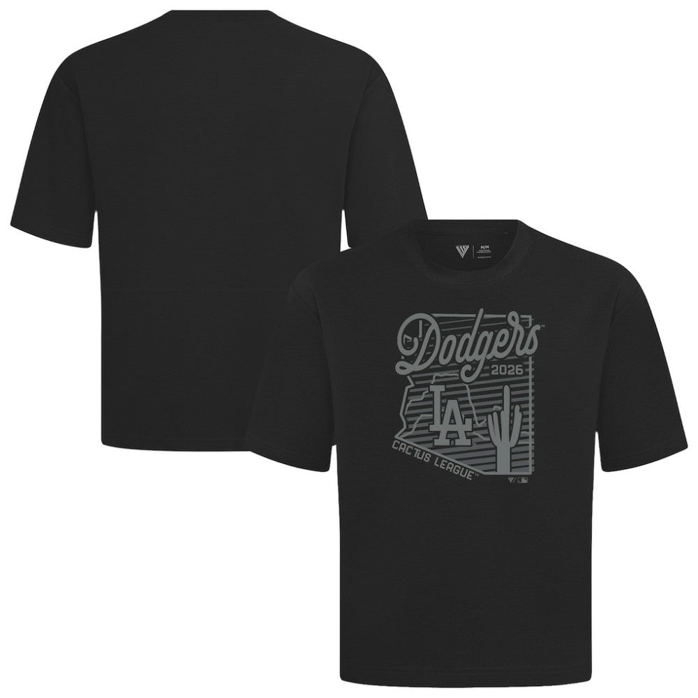 Los Angeles Dodgers Levelwear Sunrise Luxe Signature Knit T-Shirt Near Me