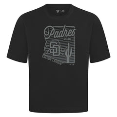 San Diego Padres Levelwear Sunrise Luxe Signature Knit T-Shirt for sale