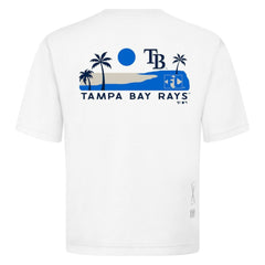 Tampa Bay Rays Levelwear Panoramic Luxe Signature Knit T-Shirt Outlet
