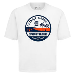 Detroit Tigers Levelwear Spring Training Badge Luxe Signature Knit T-Shirt for sale