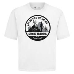 Colorado Rockies Levelwear Spring Training Badge Luxe Signature Knit T-Shirt Near Me
