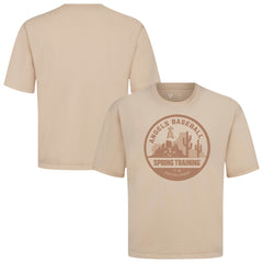 Los Angeles Angels Levelwear Spring Training Badge Luxe Signature Knit T-Shirt Sale