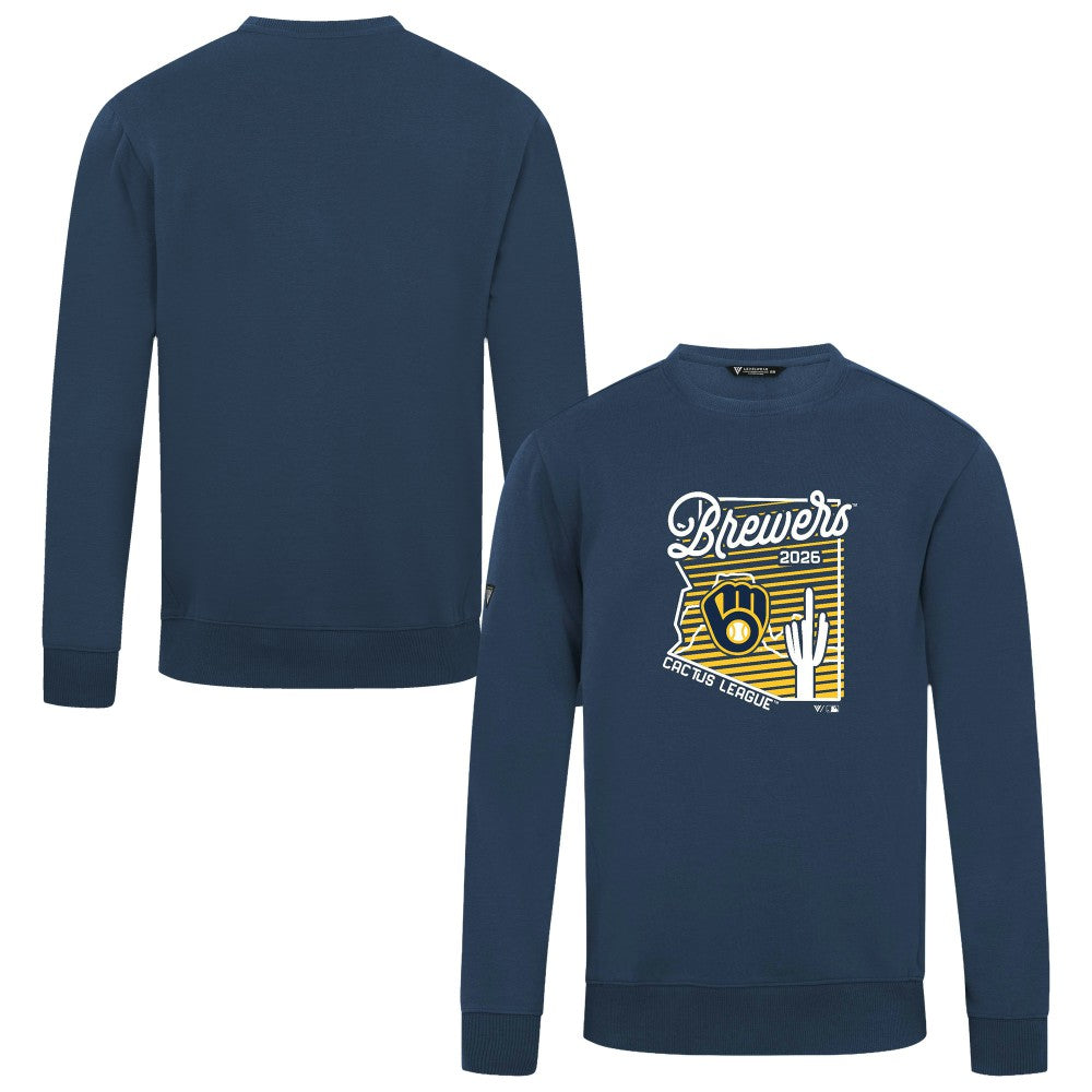 Milwaukee Brewers Levelwear Zane Sunrise Sweatshirt for sale