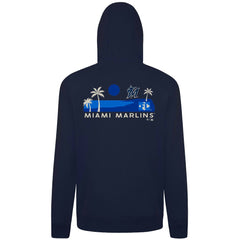 Miami Marlins Levelwear Panoramic Podium Hoodie Outlet