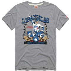 Freddie Freeman Los Angeles Dodgers Homage Unisex 2026 Gold Collection Walk Off Tri-Blend T-Shirt for sale