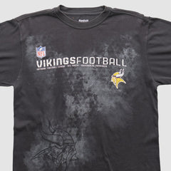 Minnesota Vikings Reebok 2000s Long Sleeve T-shirt - Black Vintage - Fanatics