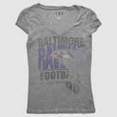 Baltimore Ravens NFL 2010s T-shirt - Heather Gray Vintage - Fanatics