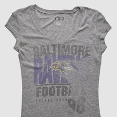 Baltimore Ravens NFL 2010s T-shirt - Heather Gray Vintage - Fanatics