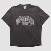 Vintage San Antonio Spurs CSA 2000s T-shirt Black