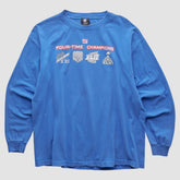 New York Giants NFL 2010s Long Sleeve T-shirt - Blue Vintage - Fanatics