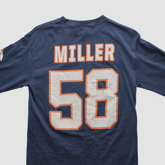 Denver Broncos NFL 2010s Long Sleeve T-shirt - Navy Vintage - Fanatics