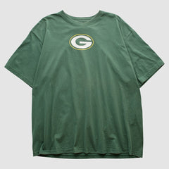 Green Bay Packers Reebok 2000s T-shirt - Green Vintage - Fanatics