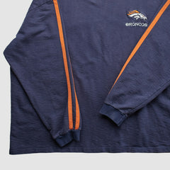 Denver Broncos NFL 2000s Pullover Sweatshirt - Navy Vintage - Fanatics