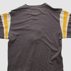 Pittsburgh Steelers Reebok 2000s Long Sleeve T-shirt - Charcoal Vintage - Fanatics
