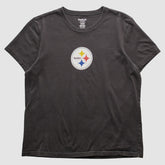 Pittsburgh Steelers Reebok 2000s T-shirt - Black Vintage - Fanatics