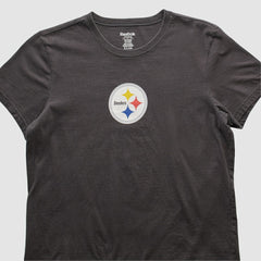 Pittsburgh Steelers Reebok 2000s T-shirt - Black Vintage - Fanatics