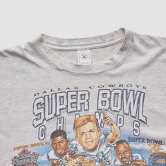 Dallas Cowboys Delta 1996 T-shirt - Heather Gray Vintage - Fanatics