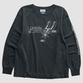 Vintage San Antonio Spurs Reebok 2000s Long Sleeve T-shirt Black