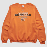 Cincinnati Bengals NFL 2000s Pullover Sweatshirt - Orange Vintage - Fanatics