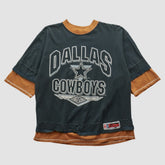 Dallas Cowboys 90s T-shirt - Charcoal Vintage - Fanatics