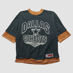 Dallas Cowboys 90s T-shirt - Charcoal Vintage - Fanatics