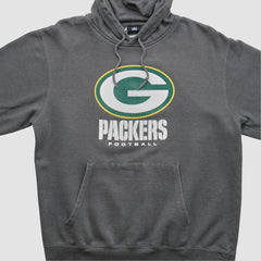 Green Bay Packers NFL 2010s Hooded Pullover Sweatshirt - Charcoal Vintage - Fanatics