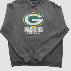 Green Bay Packers NFL 2010s Hooded Pullover Sweatshirt - Charcoal Vintage - Fanatics