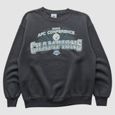Pittsburgh Steelers NFL 2008 Pullover Sweatshirt - Charcoal Vintage - Fanatics