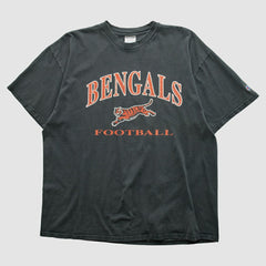 Cincinnati Bengals Champion 2000s T-shirt - Charcoal Vintage - Fanatics