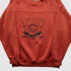 Kansas City Chiefs Crable Sportswear 90s Pullover Sweatshirt - Red Vintage - Fanatics